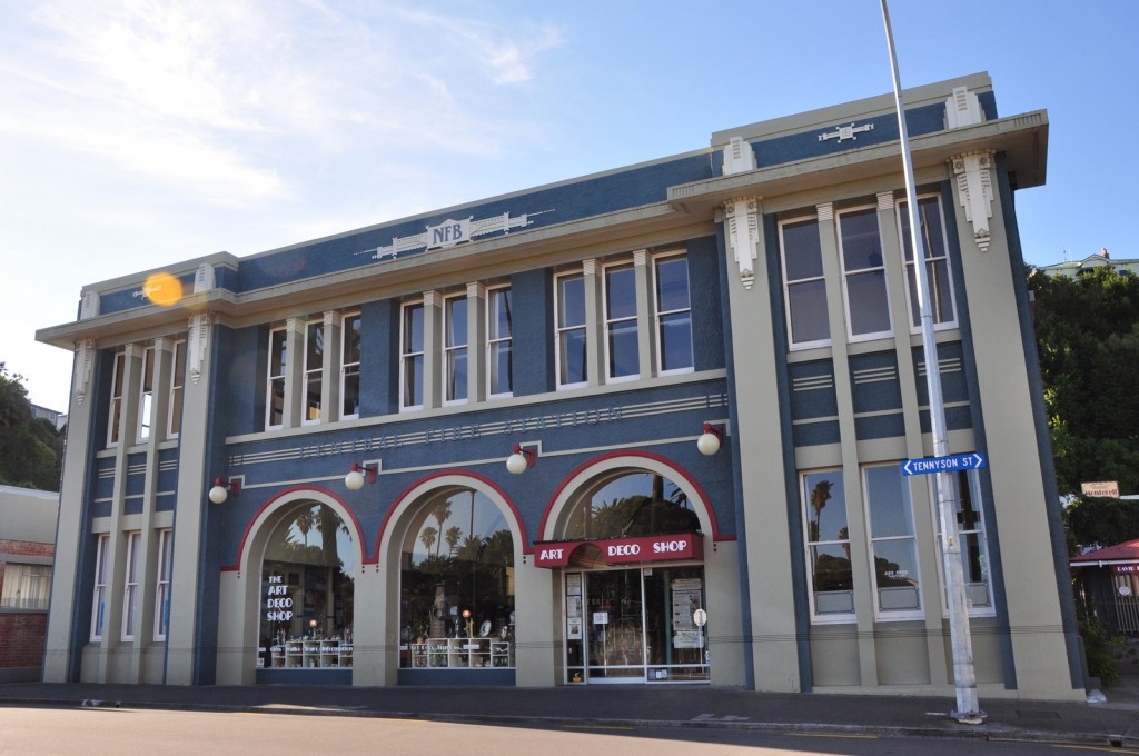 The old Art Deco Central Fire Station in Napier.